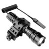 WindFire Tactical Flashlight Led 1200 lm 3.7-18V 1 Mode Light Tactical Flashlight Torch with Pressure Switch/Tactical Switch and 45°Side Picatinny Mount Rail Offset Ring Side Mount 19 61EbnUy1OeL