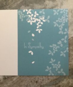Heartfelt Sympathy Card Pack / 25 Note Cards Set / 5 Warm Comfort Designs / 4 5/8" x 6 1/4" Peace Note Cards/Made In The USA Heartfelt 25 61Ee7boG5vL