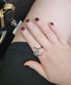 Vintage Titanium Steel Octopus Sea Monster Squid Kraken Punk Antique Ring Retro 31 61EeInbLUgL