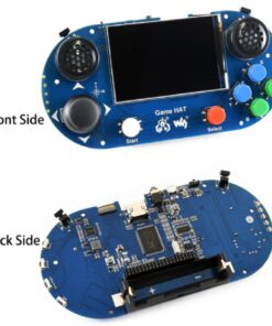 Alternative view of Game HAT for Raspberry Pi 3B+/3B/2B/B+/A+/Zero/Zero W Portable Game Console Gameboy 3.5inch IPS Screen with Gamepad Joystick