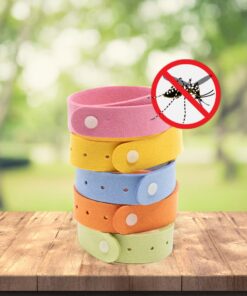 RiptGear Mosquito Bracelets - 15 Pack of Mosquito Bracelets for Kids and Adults, Insect Bracelet, Citronella Wristband - DEET Free Mosquito Wristbands, Camping Accessories 24 61Egalu8pyL