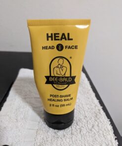 Bee Bald HEAL Post-Shave Healing Balm Immediately Calms & Soothes Damaged Skin, Treats Bumps, Redness, Razor Burn & Other Shaving Related Irritations, 2 Fl Oz 1 30 61Eh4NWh7xL 2