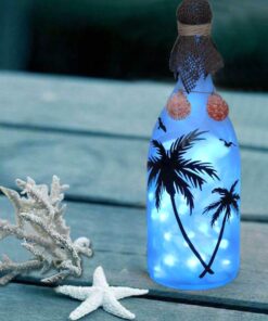 ITART Micro LED Blue String Lights 8 Packs Fairy Lights Battery Operated 6ft 20 LED Ultra Thin Silver Wire Waterproof for Costume Craft Party Clothes Jellyfish Halloween Blue (8 Pack) 23 61EiuAOZL