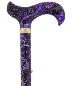 Purple Majesty Adjustable Folding Designer Derby Cane with Retractable Ice tip 10 61EkmS1qWBL