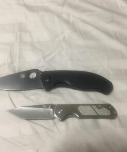 Sanrenmu 7010 Folding Pocket Knife EDC Knife 12C27 Blade Frame Lock Stainless Steel Handle with Clip 45 61ElsMhkhNL
