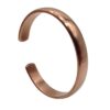Healing Lama™ Hand Forged 100% Copper Bracelet. Made with Solid and High Gauge Pure Copper. Helps Reducing The Joint Pain and Stiffness, Joint Related Inflammation and Skin Allergies. Plain
