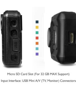 Alternative view of Pyle Premium Portable Body Camera - Wireless Wearable Camera, Person Worn Camera, Compact & Portable HD Body Camera, IR Night Vision, Built-in Rechargeable Battery, LCD Display, 16GB Memory PPBCM9