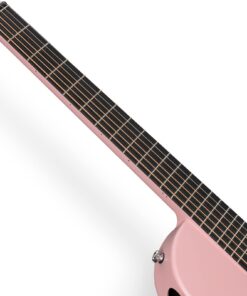 Enya NOVA Go SP1 Carbon Fiber Acoustic Electric Guitar with Smart AcousticPlus 35 Inch Travel Acustica Guitarra Starter Bundle Kit of Gig Bag, Strap, Strings, Charging Cable, Instrument Cable(Pink) Acoustic-Electric Pink 11 61EnrxF7FwL
