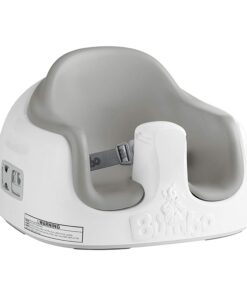 Bumbo Baby Toddler Adjustable 3 in 1 Multi Seat High Chair and Booster Seat with Removable Tray and Buckle Strap for Toddlers 1 to 3, Cool Gray Cool Grey 21 61EoTpX17qL