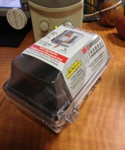 TayMac MM510C Single-Gang Horizontal/Vertical Weatherproof Receptacle Cover, 3.75 Inches Deep, Clear 37 61EodY7GwsL