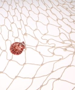 Whitelotous Decorative Natural Fishing Net Seaside Wall Beach Party Sea Shell Fishnet Decor 29 61ErarYwS1L
