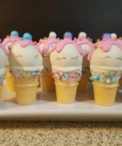 Joy Mini Cups; Mini Ice Cream Cones for Kids, 42 Count (2 Boxes (84 cones)) 1.6 OZ (45G) 18 61Erl7m7fL