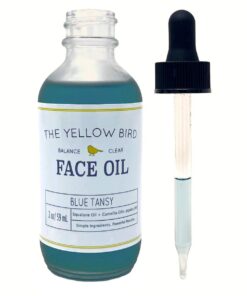 Alternative view of The Yellow Bird Balancing Blue Tansy Face Oil – Skin Glowing Serum. Collagen Support. Promotes Clear Skin Naturally. Wrinkle & Pore Minimizer. Natural, Vegan Facial Moisturizer.