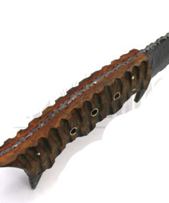 Raga-1030, Handmade Damascus Steel 15.00 Inches Knife - Exotic Wood Handle (Color/Case Vary) 12 61EtezPEV5L