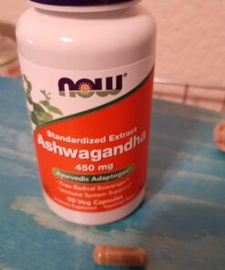 NOW Supplements, Ashwagandha (Withania somnifera) 450 mg (Standardized Extract) for Immune Support ,90 Veg Capsules 28 61EvLosJqfL