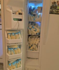 Kiinde Twist Pouch Direct-Pump Direct-Feed Twist Cap Breast Milk Storage Bags for Pumping, Freezing, Heating and Feeding, Pre-Sterilized, 6 Ounce, Pack of 40 6oz 6 Ounce (Pack of 40) 36 61EvvHP5eaL