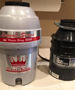Waste King 1 HP Garbage Disposal with Power Cord, Food Waste Disposer for Kitchen Sink, L-8000 40 61EwczYPKsL