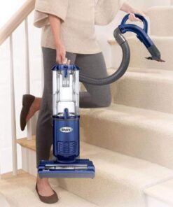 Shark NV105 Navigator Light Upright Vacuum with Large Dust Cup Capacity, Duster Crevice Tool & Upholstery Tool for Dependable Multi-Surface Cleaning, Blue Washable foam filters 22 61EyyBjFDbL
