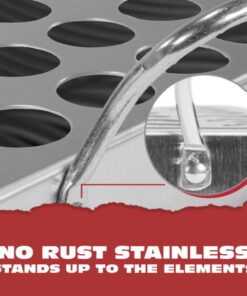 BBQ-Aid Jalapeno Poppers Grill Rack with Handles - Jalapeno Popper Holder for Grill - Easy to Pick Up - Chicken Legs & Wings or Chili - 36 Capacity Racks- BBQ Grill and Smoker Accessories 17 61EzDcRmnVL