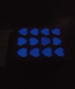 Glow in The Dark Pigment Powder - Neutral and Fluorescent Color for Art Painting, Fine Art, Nail Art Paint, Crafts - Non-Toxic, Long Lasting 10+ Color Options - Neutral Sky Blue (60 Grams) 60 Grams 45 61F06126hAL