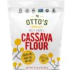 Otto's Naturals Cassava Flour, Gluten Free and Grain-Free Flour For Baking, Certified Paleo & Non-GMO Verified, Made From 100% Yuca Root, All-Purpose Wheat Flour Substitute, 2 lb Bag 2 Pound (Pack of 1)
