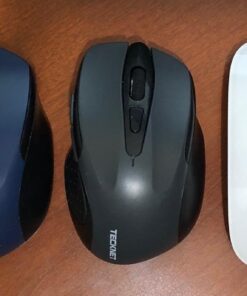 TECKNET Bluetooth Mouse, Wireless Mouse with 6 Buttons, 5 Adjustable DPI Levels, 24 Month Battery Life, Ergonomic Computer Mouse for Laptop, Computer, Mac, PC, Windows, Chromebook, Notebook Grey 83 61F1jwMo37L