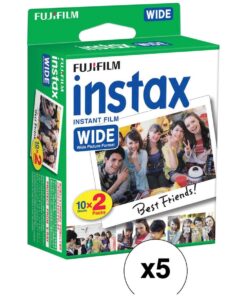 Fujifilm Instax Wide Instant Films for Fuji Instax Wide 210 200 100 300, Pack of 5 25 61F2h7hZOML