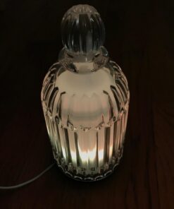 DOUDING Aroma Glass Diffuser for Essential Oil, Cool Mist Glass Humidifier with 7 LED Color Changing Light, Auto-Off Safety for Home Office Spa, 120ml(Black Base) Black Base 58 61F4u2LcmwL