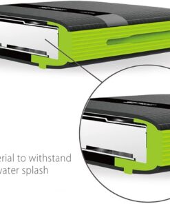 SP Silicon Power 2TB Rugged Portable External Hard Drive Armor A60 Shockproof USB 3.1 Gen1 for PC Mac Xbox and PS4 Black Black-Green 42 61F4zILgULL