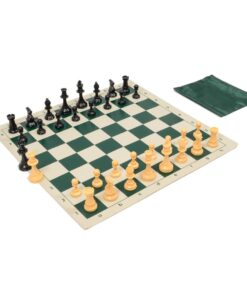Quality Club Chess Set Combo - Forest Green