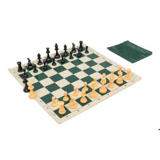 Quality Club Chess Set Combo - Forest Green