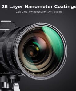 K&F Concept 58mm Variable ND Filter ND2-ND32 Camera Lens Filter (1-5 Stops) No X Cross HD Neutral Density Filter with 28 Multi-Layer Coatings Waterproof (Nano-X Series) 25 61F5eqOI58L 1