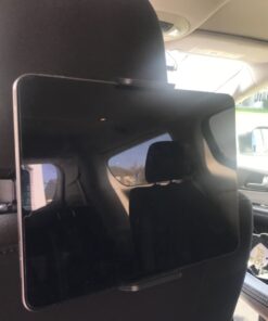 LISEN Tablet iPad Holder for Car Mount Headrest iPad Car Holder Back Seat Travel Accessories Car Tablet Holder Mount Road Trip Essentials for Kids Adults Fits All 4.7-12.9" Devices & Headrest Rod BLACK-FITS 1.77"-8.2" HEADREST ROD 60 61F6ELTxcOL