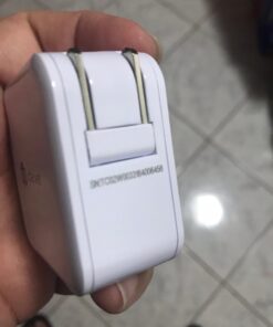 iClever BoostCube 2nd Generation 24W Dual USB Wall Charger with SmartID Technology, Foldable Plug, Travel Power Adapter for iPhone Xs/XS Max/XR/X/8 Plus/8/7 Plus/7/6S/6 Plus, iPad Pro Air/Mini and Other Tablet 1 Pack 49 61FA bqyZfL