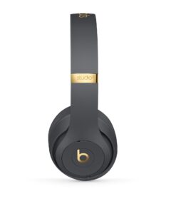 Beats Studio3 Wireless Noise Cancelling On-Ear Headphones - Apple W1 Headphone Chip, Class 1 Bluetooth, Active Noise Cancelling, 22 Hours of Listening Time - Shadow Gray (Previous Model) 18 61FAnWYMraL