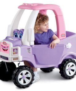 Alternative view of Little Tikes Princess Cozy Truck Ride-On, Pink Truck, 90cm x 45cm x 89cm