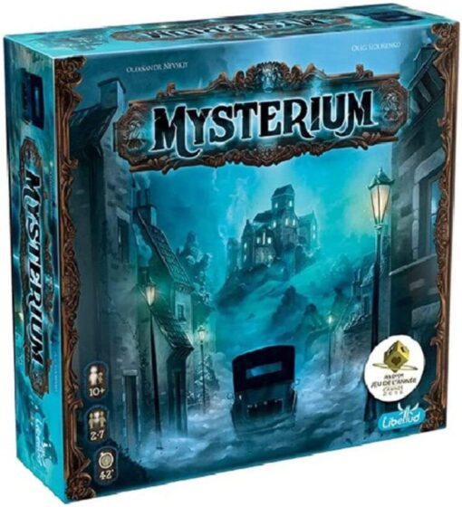 Mysterium Board Game (Base Game) - Enigmatic Cooperative Mystery Game with Ghostly Intrigue, Fun for Family Game Night, Ages 10+, 2-7 Players, 45 Minute Playtime, Made by Libellud Mysterium