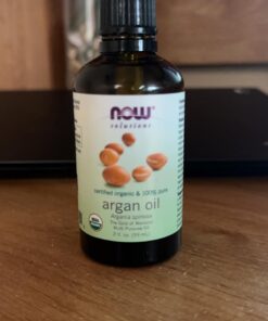 NOW Solutions, Organic Argan Oil, Certified Organic and 100% Pure, "Gold of Morocco" Multi-Purpose Oil, 2-Ounce 2 Fl Oz (Pack of 1) 21 61FDxy TgYL