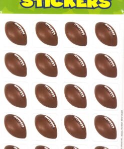 Eureka Photo Football Stickers