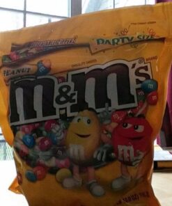M&M'S Peanut Chocolate Candy Party Size 42 Ounce (Pack of 1) Bag 39 61FJVcWDiaL