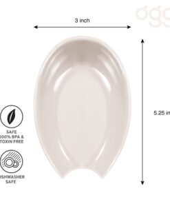 Spooner Ceramic Spoon Rest (5.25" x 3.5") 34 61FJZpzIogL