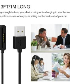 Fashioneey Charger Compatible for Asus Zenwatch 2, 3.3ft Portable USB Charging Cable Cord Replacement Charging Cradle Station Compatible Asus Zenwatch 2 Smartwatch & WI501Q/ WI502Q 12 61FMS3jpTbL