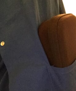 ADC 216RB Model 216 Pocket Pal II Medical Instrument Organizer/Pocket Protector, White with Royal Blue Accents White with Royal Blue Velcro 1 Count 4 61FMlu3Gv9L