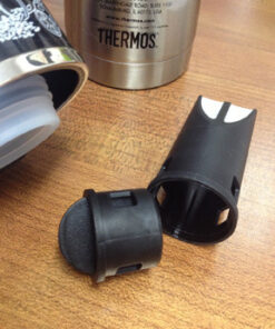 Thermos Sipp 16-Ounce Leak Proof Drink Bottle with Tea Infuser, Black, Stainless Steel UNITS 52 61FMxo5WuL