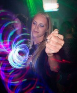 Alternative view of GloFX 6-LED Rave Toy Orbit: Light Rainbow Spinning Lightshow Orbital Toy Super Bright EDM Festivals 6 LED - Multicolor