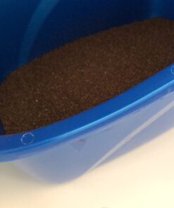 Van Ness Pets Large Open High Sided Cat Litter Box, Blue, CP2HS Pack of 1 35 61FQZ 72ohL