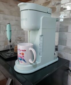 Keurig K-Express Coffee Maker, Single Serve K-Cup Pod Coffee Brewer, Mint 16 61FQzvrdJQL