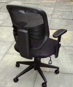 HON Prominent High Back Work Mesh Computer Chair for Office Desk, (HVL531), Swivel-Tilt, Black Fabric Office Chair 44 61FRkcOtPjL