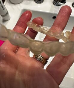 iSonic F3900 Ultrasonic Denture/Aligner/Retainer Cleaner for all dental and sleep apnea appliances, 110V 20W (tank no longer removable) , White , 0.4Pt/0.2L 01.F3900, AC110V 46 61FSY1kOC7L