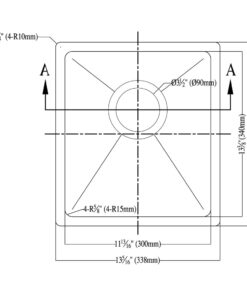 Dawn BS121307 Undermount Single Bowl Bar Sink, Polished Satin 9 61FSfsPGS9L